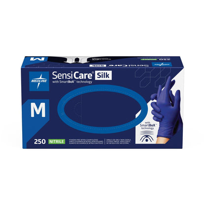 sensicare-silk-nitrile-exam-gloves-with-smartbox-technology-size-m-250-bx-mdsxb7585h_1