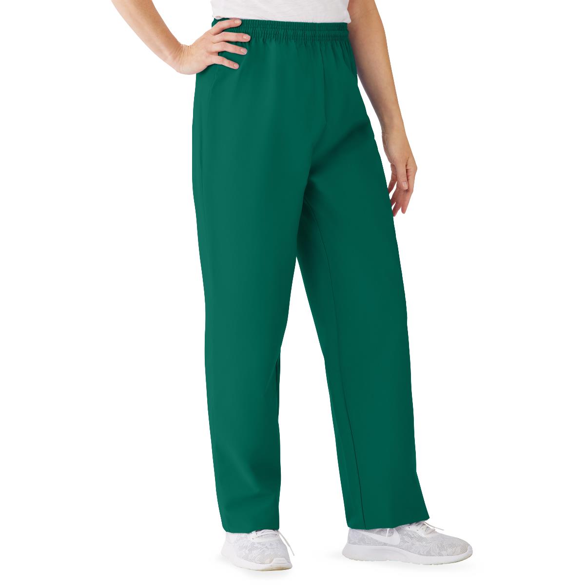 angelstat-womens-elastic-waist-scrub-pants-with-drawstring-size-l-hunter-1-ea-854nhgl_1