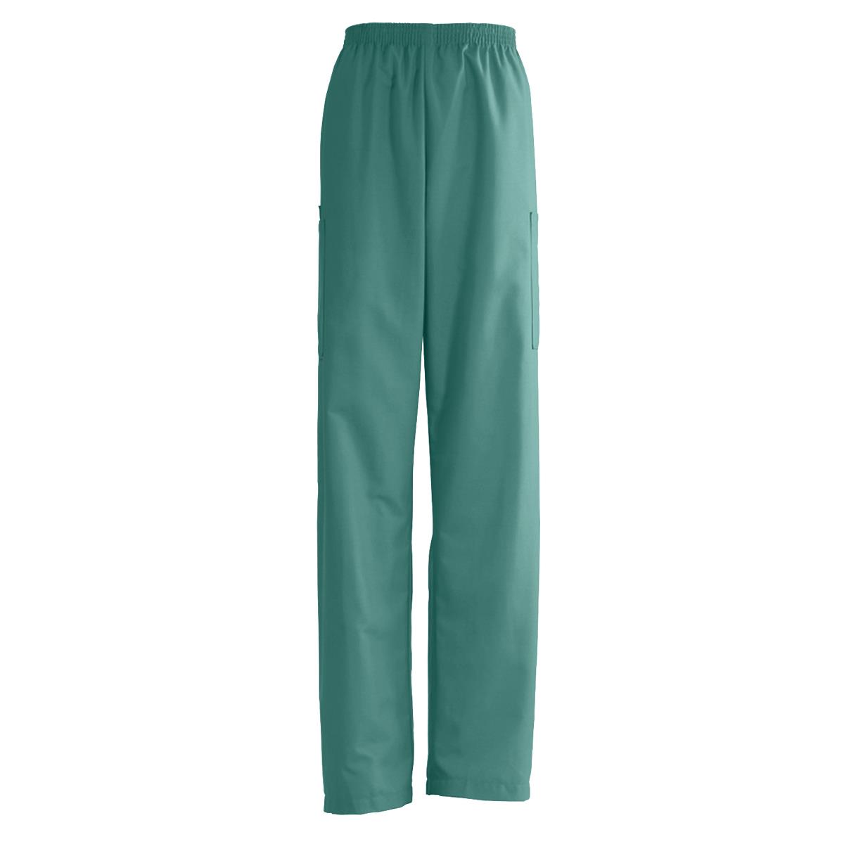 angelstat-unisex-cargo-scrub-pants-with-elastic-waist-emerald-long-inseam-size-xl-1-ea-674njtxll_1