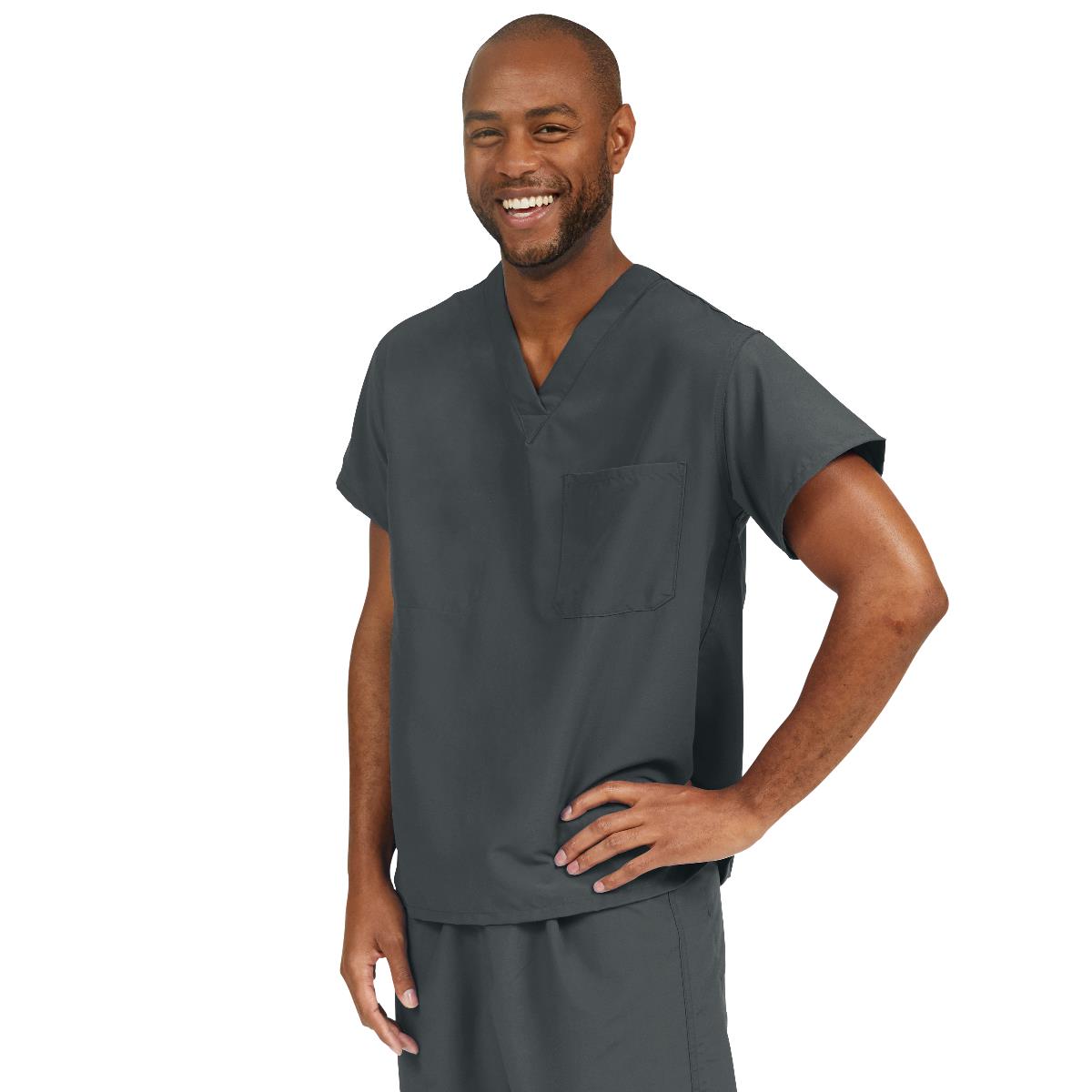 performax-unisex-reversible-v-neck-scrub-top-with-2-pockets-charcoal-size-m-angelica-color-code-1-ea-810chrm-ca_1