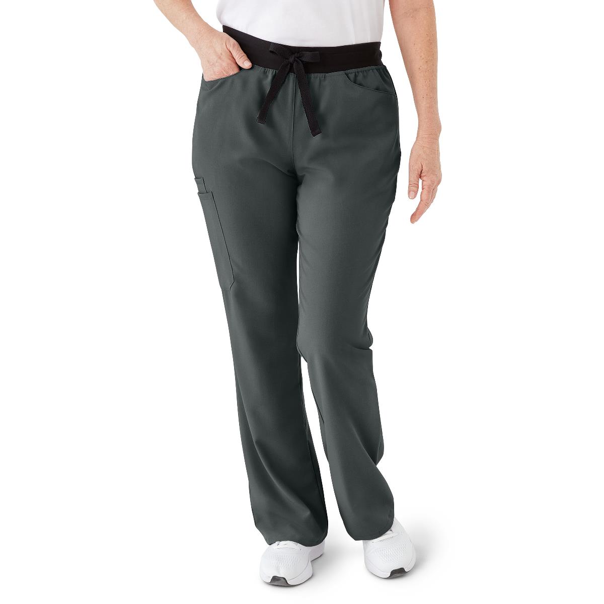 coastal-ave-womens-modern-bootcut-scrub-pants-with-cargo-pockets-charcoal-size-3xl-1-ea-4912chrxxxl_1