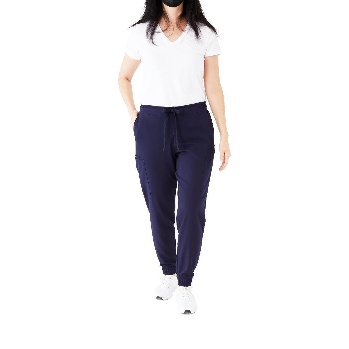 first-ave-womens-7-pocket-jogger-style-scrub-pant-navy-size-xs-tall-1-ea-2544nvyxst_1
