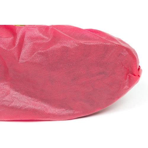 Safety Zone® Heavy Duty Waterproof Anti-Skid Shoe & Boot Covers, Red, 120/Box, 2 bxs/Case, X-Large (SZNDA-SC300-XL)