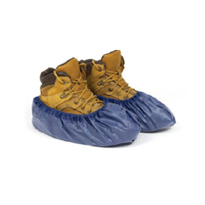 Safety Zone® Premium Waterproof Anti-Skid Shoe & Boot Covers, Dark Blue, 120/Box, 2 bxs/Case, X-Large (SZNDA-SC500-XL)