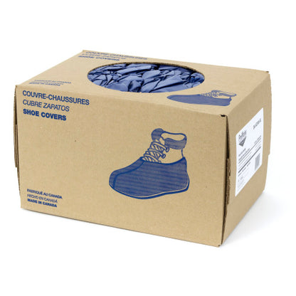 Safety Zone® Premium Waterproof Anti-Skid Shoe & Boot Covers, Dark Blue, 120/Box, 2 bxs/Case, X-Large (SZNDA-SC500-XL)