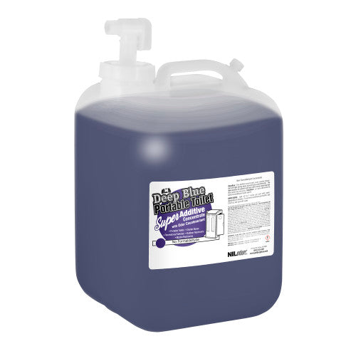 Hospeco® Deep Blue® Portable Toilet Super Additive Concentrate Deodorizer, Cherry 5 Gal. (HOSDB130CH-SC)