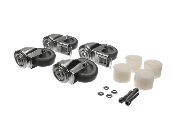 Desco Castersplus-2 Casters Kit/Set Of 4 (DECCASTERSPLUS-2)