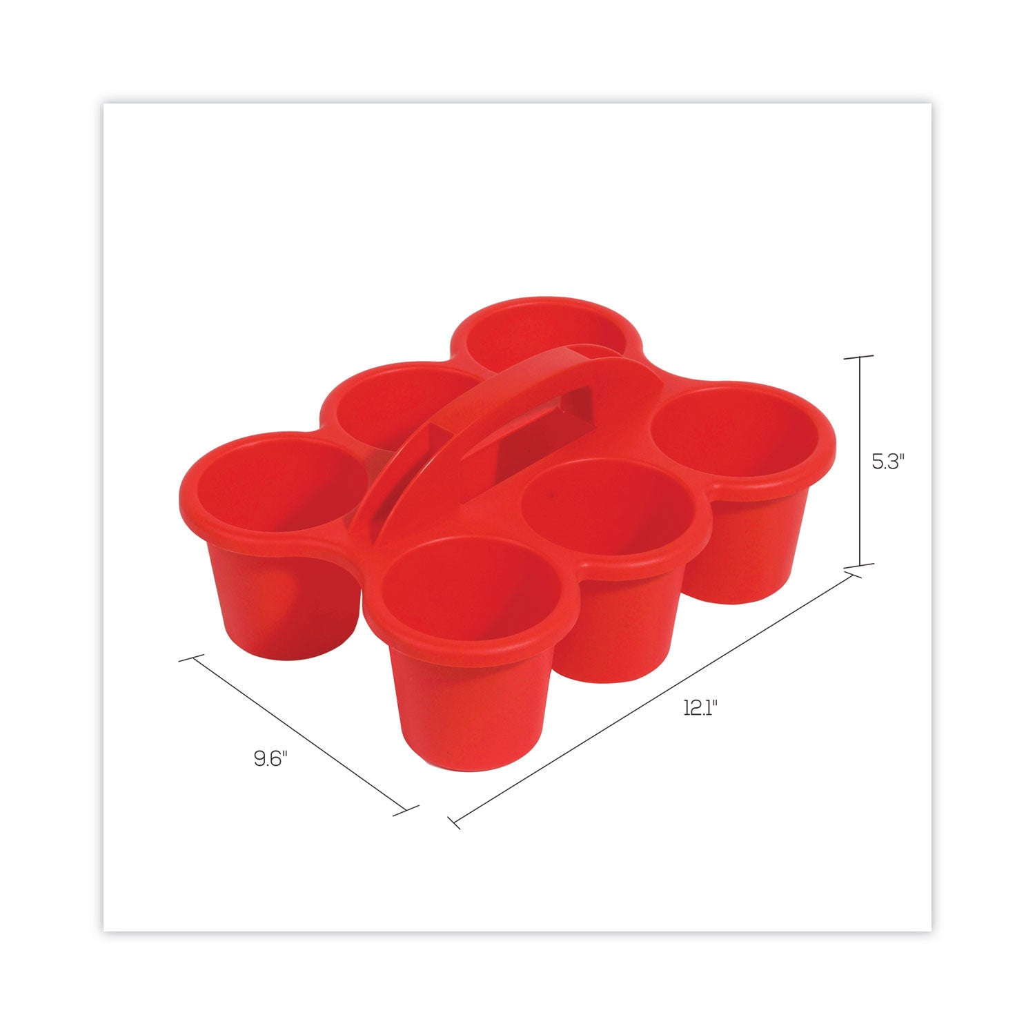 deflecto-little-artist-antimicrobial-six-cup-caddy-num-def39509red_3