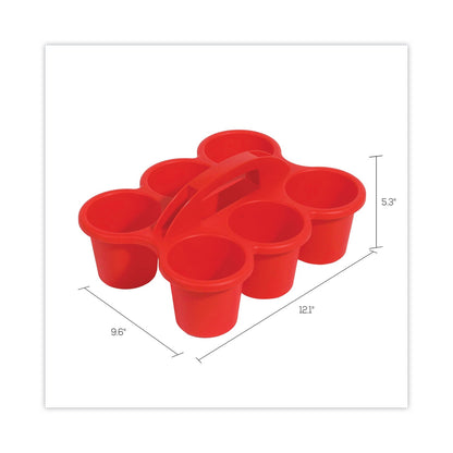 deflecto-little-artist-antimicrobial-six-cup-caddy-num-def39509red_3