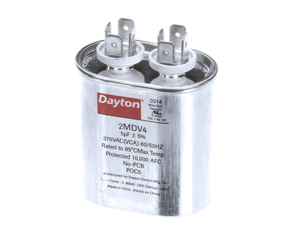 Delfield 6190141 Capacitor,5Uf,370V/Ac, (DEL6190141)
