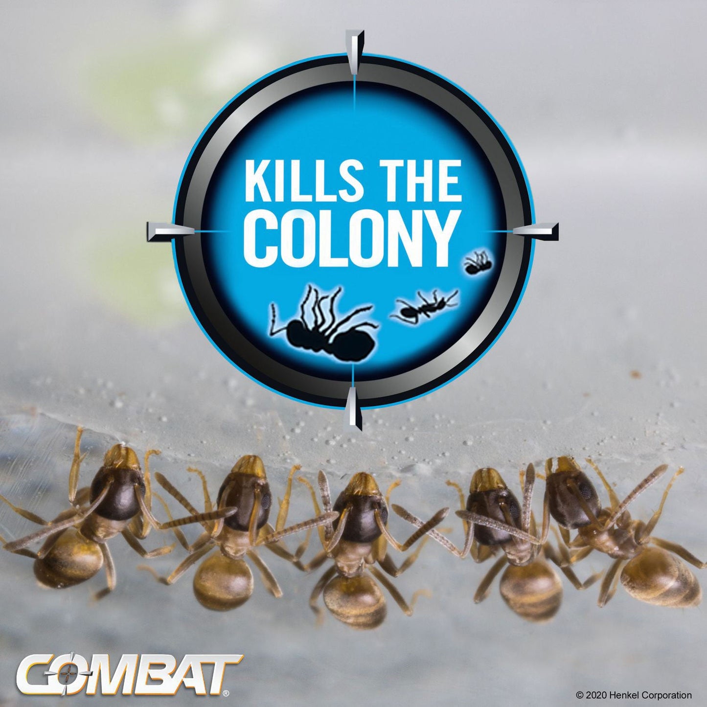 Combat Max 2-in-1 Ant Bait, 4/Pack, 8 Packs/Carton (DIA07172)