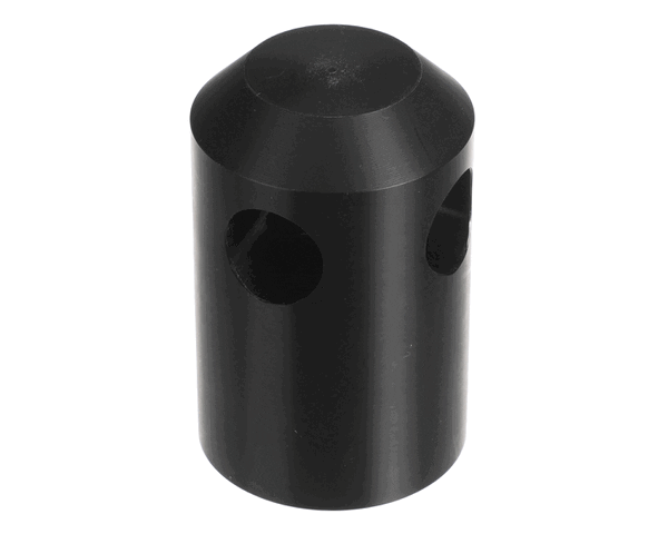 Dinex Dxp13700384 Tq Black Top Rail Holder - 2 Holes (DINDXP13700384)