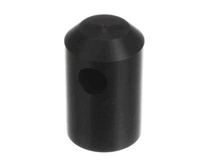 Dinex Dxp13700385 Tq Black Top Rail Holder,1Hole (DINDXP13700385)