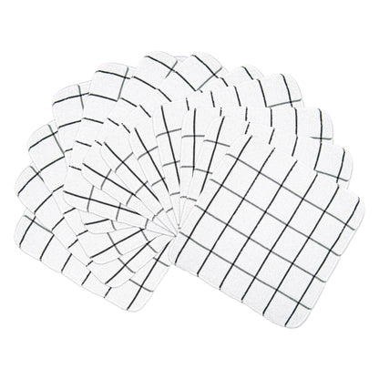 Arkwright Home Cooks Linen Dishcloth 12x12 Black (12/Pack) (PNP-DISH-BLACK)