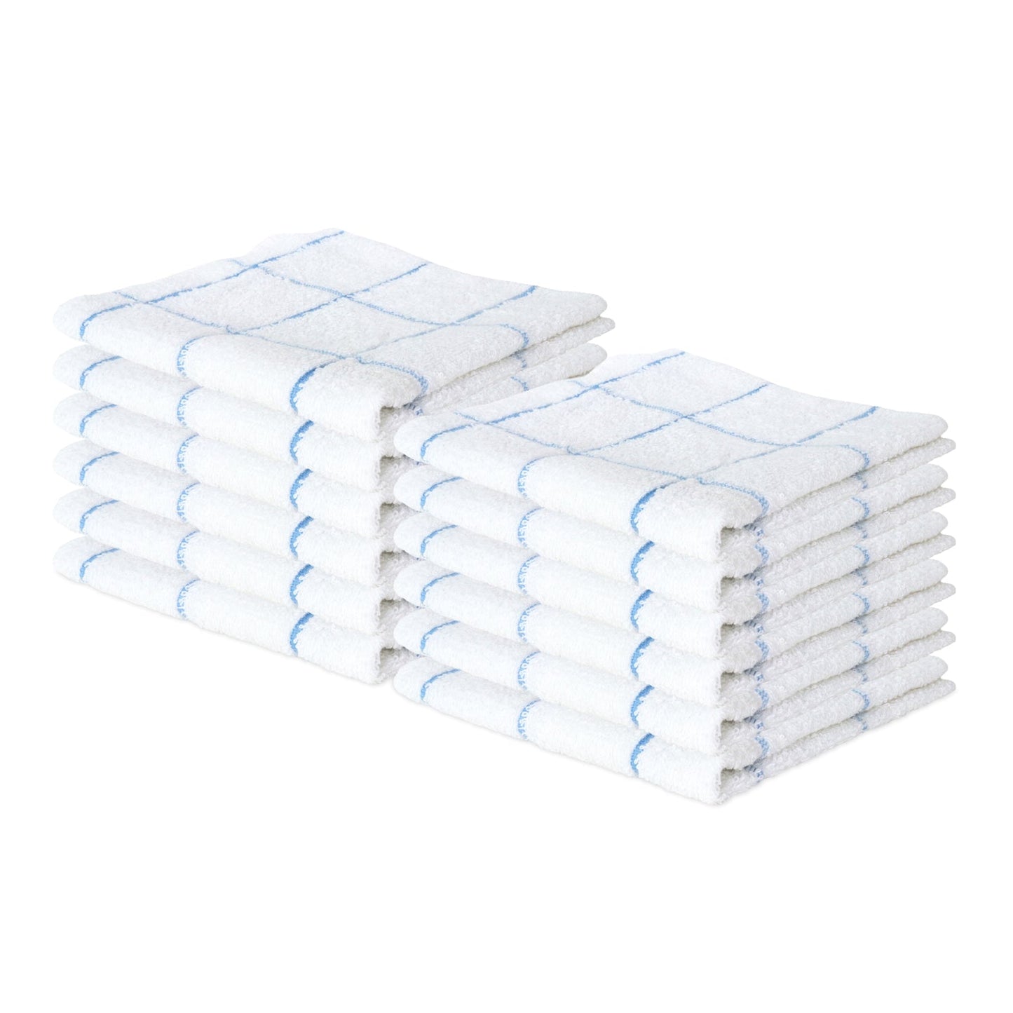 Arkwright Home® Cooks Linen Dishcloth 12x12 Blue, 12/Pack (DISH-BLUE)