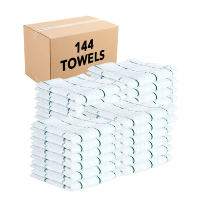 Arkwright Home® Cooks Linen Dishcloth 12x12 Green, 12/Pack (DISH-GREEN)