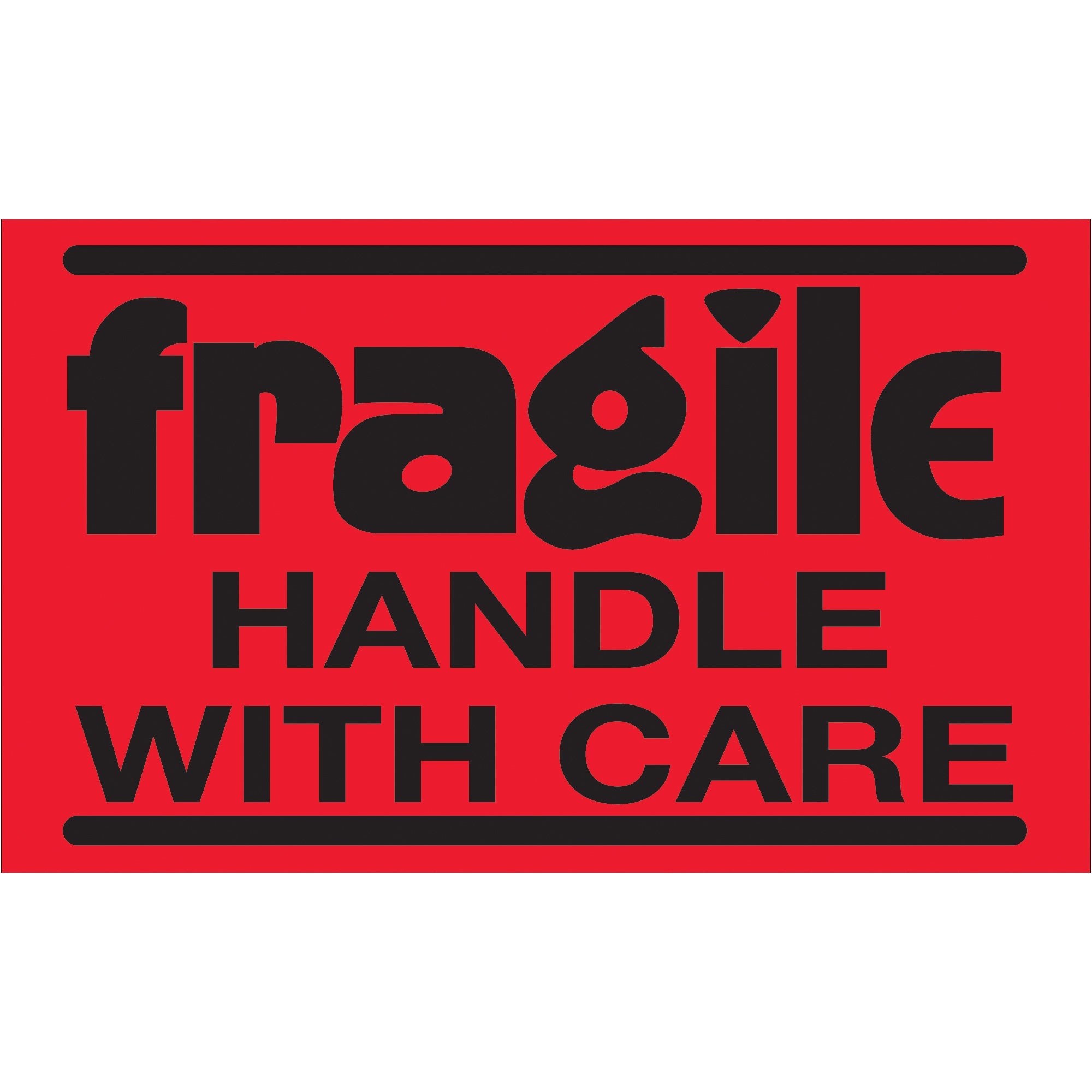 tape-logic-r-3-x-5-fragile-handle-with-care-fluorescent-red-labels-dl1071_1