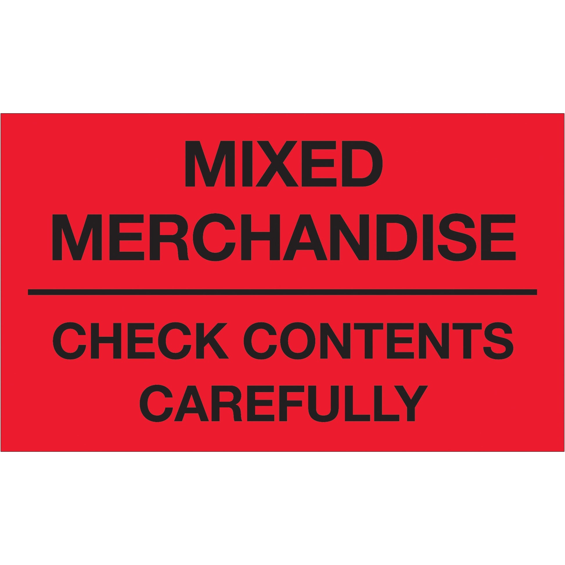 tape-logic-r-3-x-5-mixed-merchandise-check-contents-carefully-fluorescent-red-labels-dl1111_1