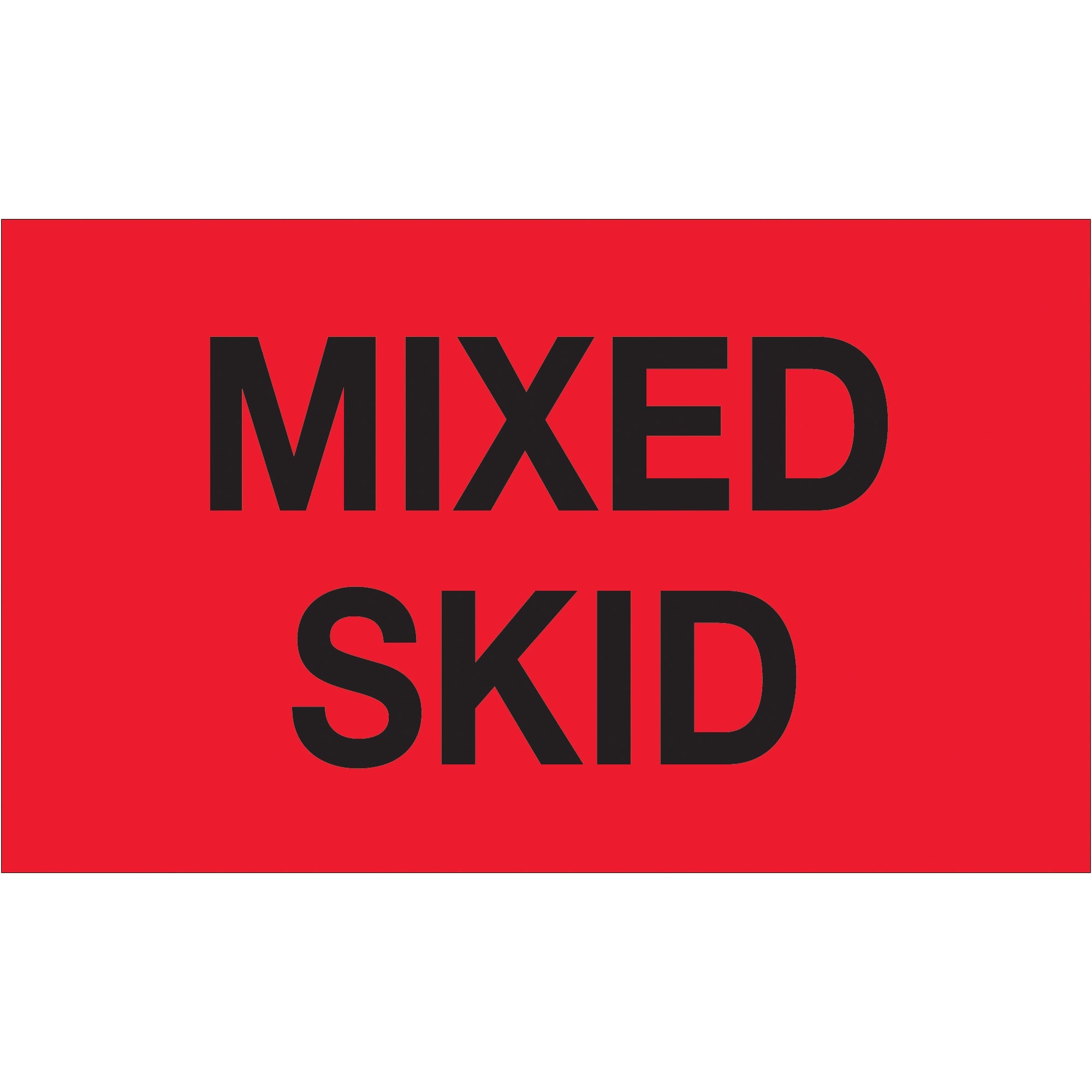 tape-logic-r-3-x-5-mixed-skid-fluorescent-red-labels-dl1113_1