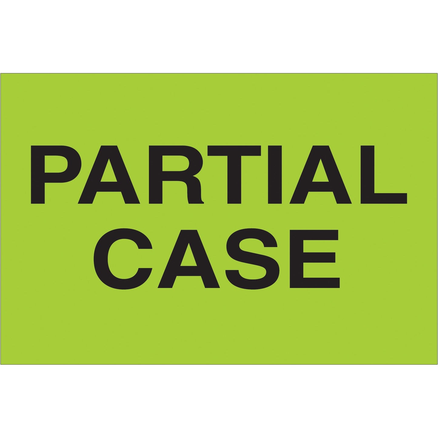 tape-logic-r-2-x-3-partial-case-fluorescent-green-labels-dl1124_1