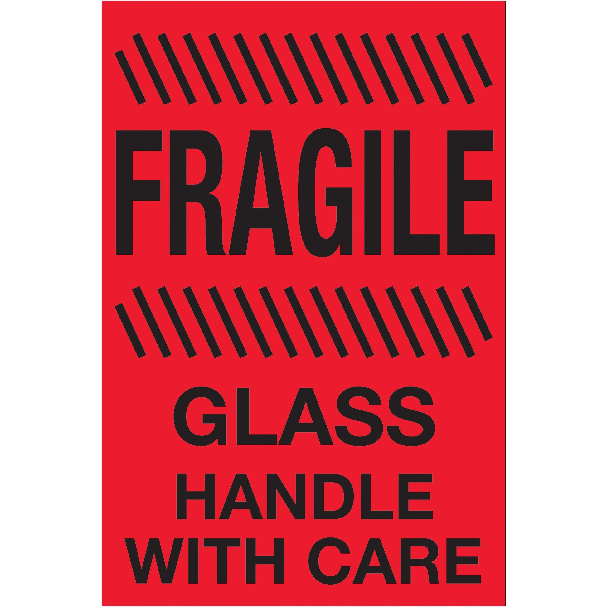 tape-logic-r-4-x-6-fragile-glass-handle-with-care-fluorescent-red-labels-dl1188_1