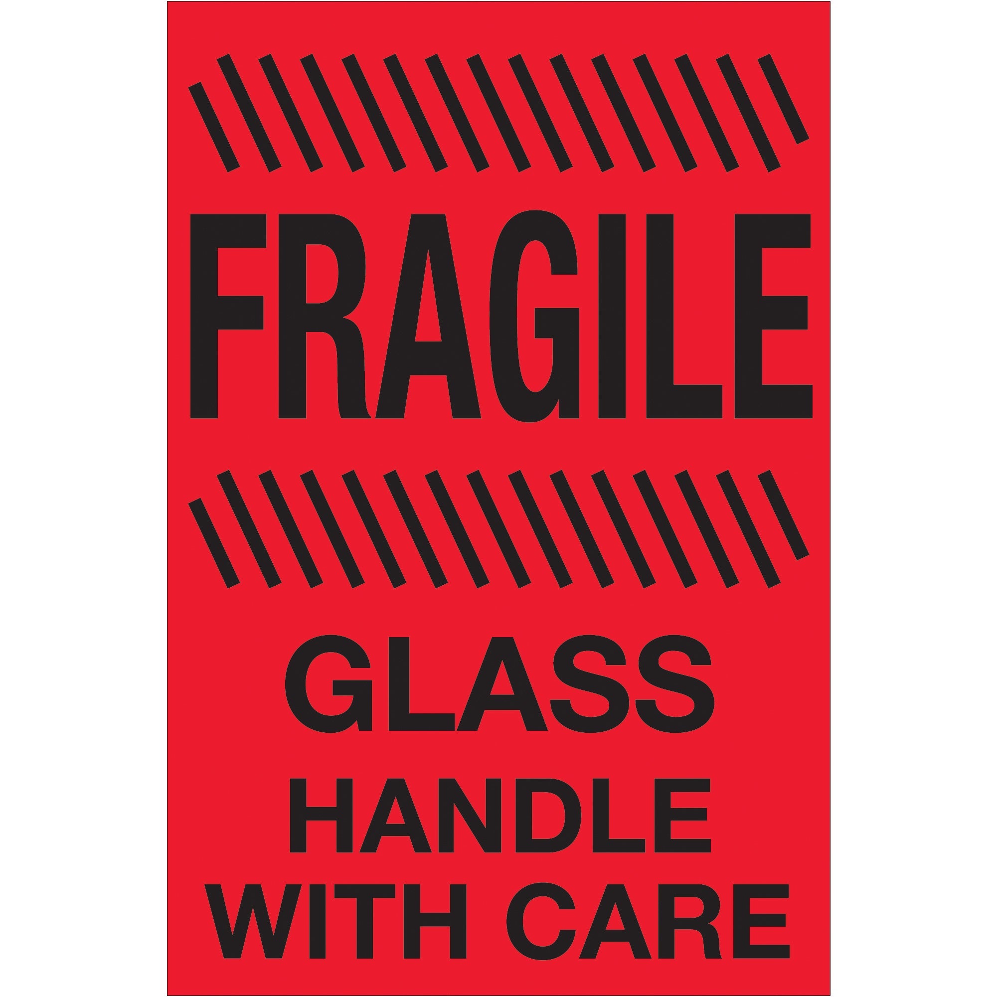 tape-logic-r-4-x-6-fragile-glass-handle-with-care-fluorescent-red-labels-dl1188_1