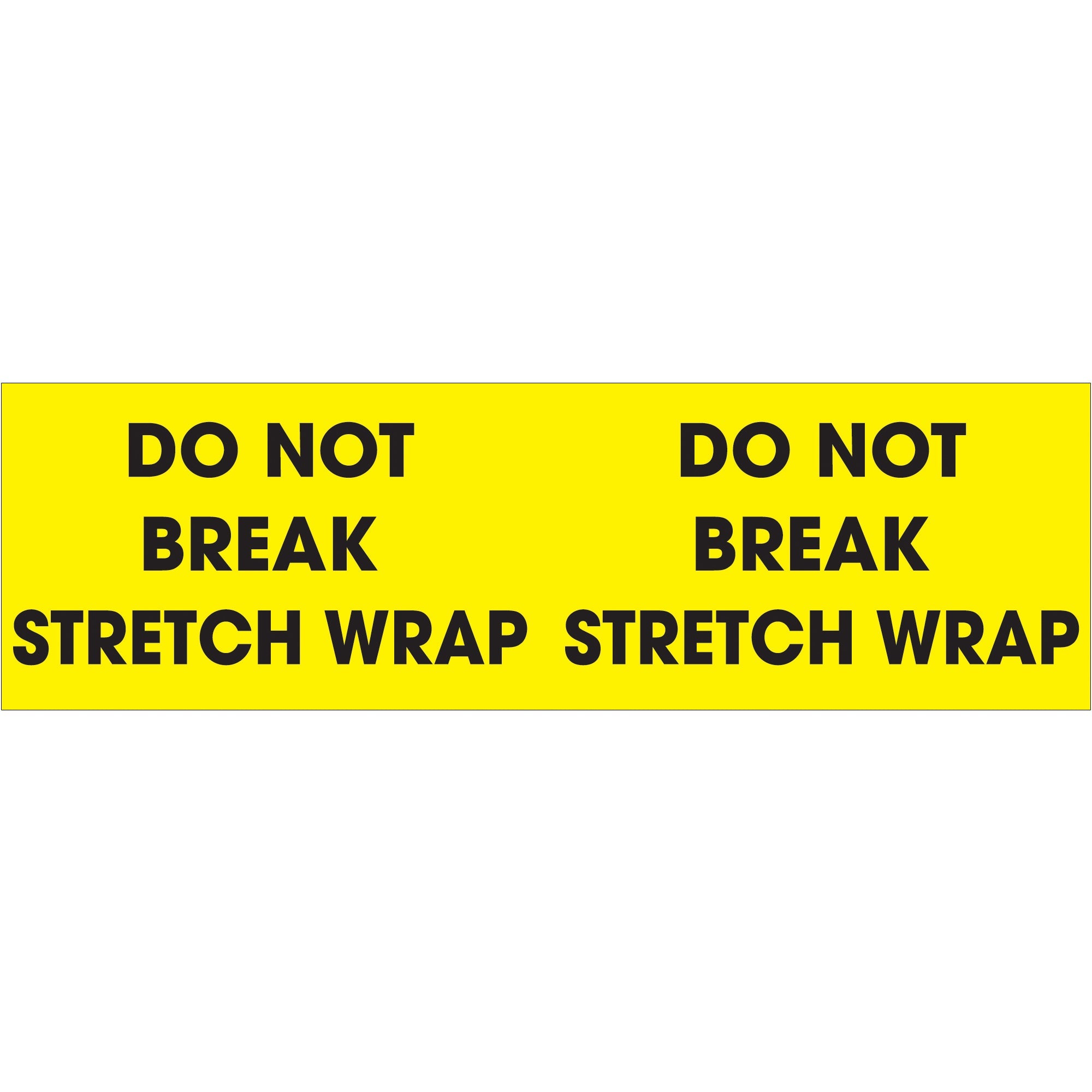 tape-logic-r-3-x-10-do-not-break-stretch-wrap-fluorescent-yellow-labels-dl1196_1