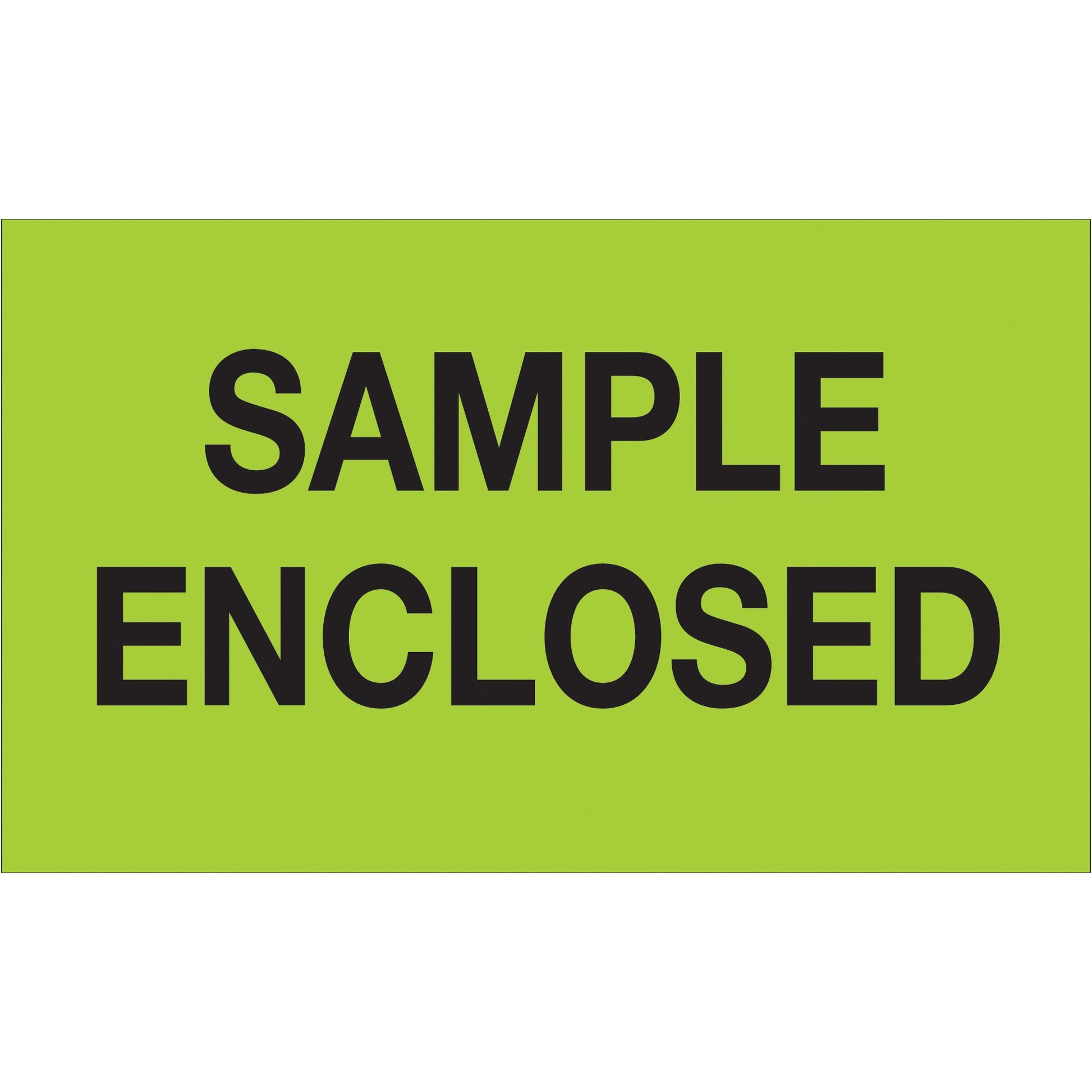 tape-logic-r-3-x-5-sample-enclosed-fluorescent-green-labels-dl1214_1