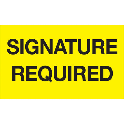 tape-logic-r-3-x-5-signature-required-fluorescent-yellow-labels-dl1218_1