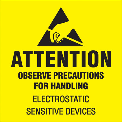 tape-logic-r-2-x-2-attention-observe-precautions-fluorescent-yellow-labels-dl1369_1