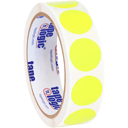 tape-logic-r-1-circles-fluorescent-yellow-removable-labels-dl1389fy_1