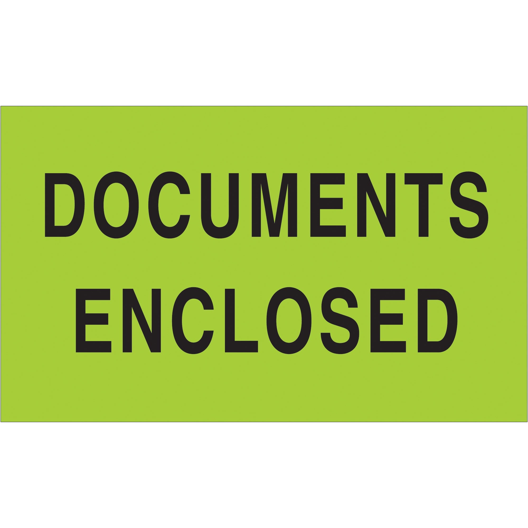 tape-logic-r-3-x-5-documents-enclosed-fluorescent-green-labels-dl2141_1
