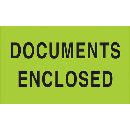 tape-logic-r-3-x-5-documents-enclosed-fluorescent-green-labels-dl2141_1