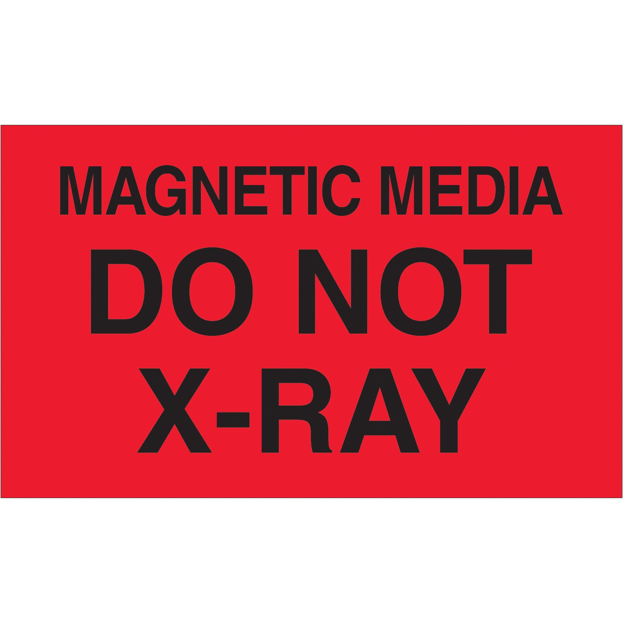 tape-logic-r-3-x-5-magnetic-media-do-not-x-ray-fluorescent-red-labels-dl2461_1