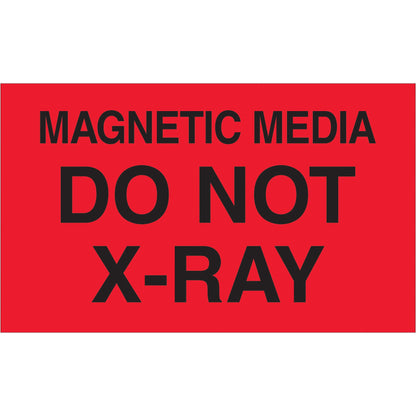 tape-logic-r-3-x-5-magnetic-media-do-not-x-ray-fluorescent-red-labels-dl2461_1