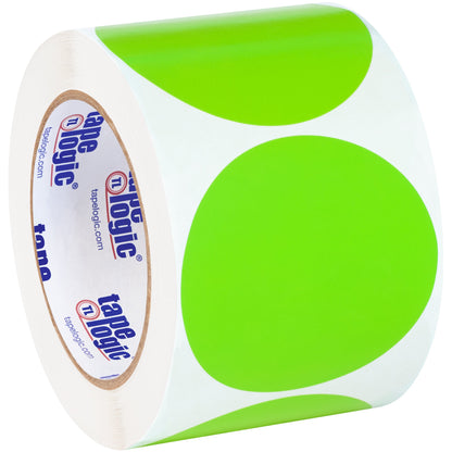 tape-logic-r-3-fluorescent-green-inventory-circle-labels-dl614j_1