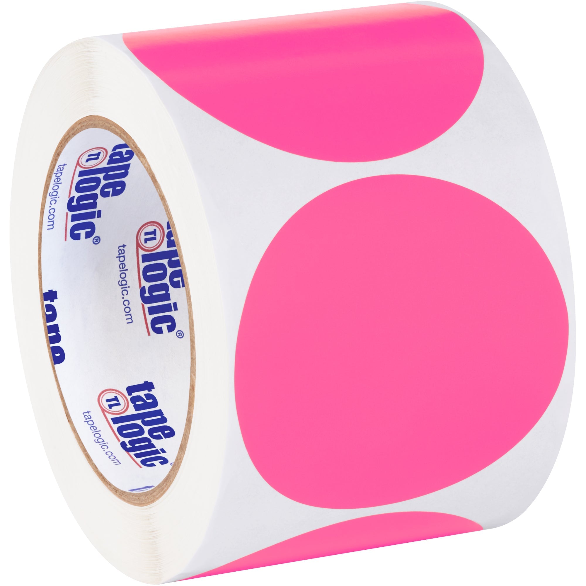 tape-logic-r-3-fluorescent-pink-inventory-circle-labels-dl614k_1