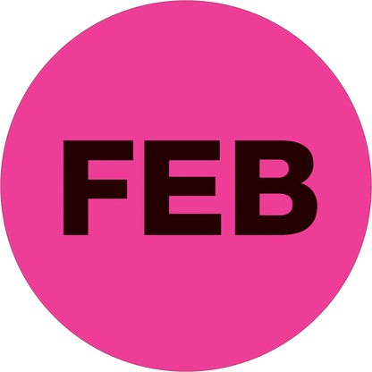 tape-logic-r-1-circle-feb-fluorescent-pink-months-of-the-year-labels-dl6724_1