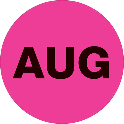 tape-logic-r-1-circle-aug-fluorescent-pink-months-of-the-year-labels-dl6730_1