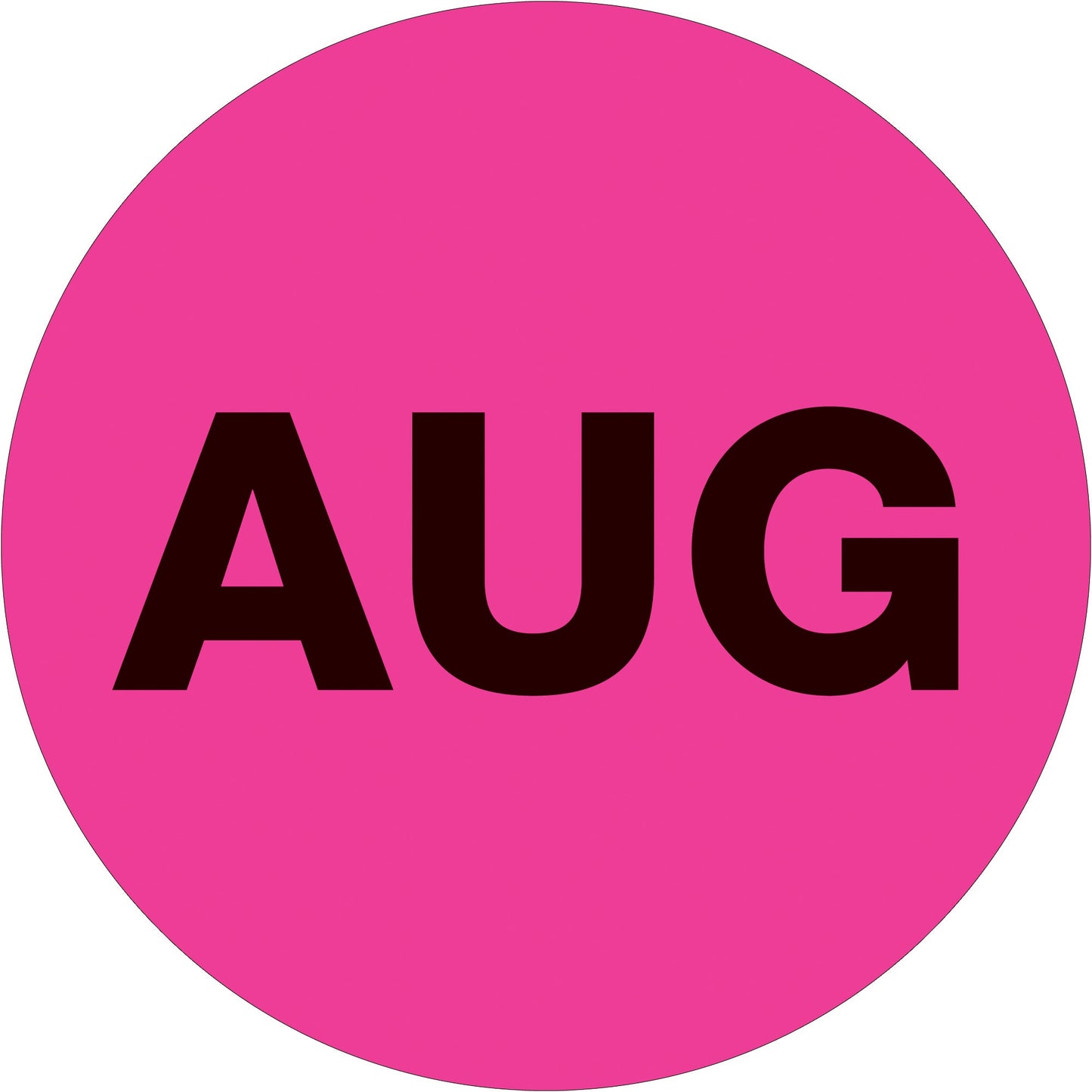 tape-logic-r-2-circle-aug-fluorescent-pink-months-of-the-year-labels-dl6744_1