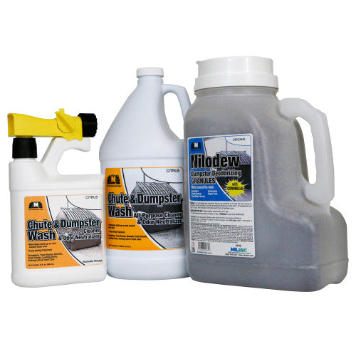 Hospeco® Chute & Dumpster Wash Cleaning Kit (HOSDMPKIT)