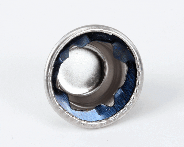 Doughpro Proluxe Aw500T1427 Nut, Cap Deep Drawn 1/2" Stud, Style Aw (DPRAW500T1427)