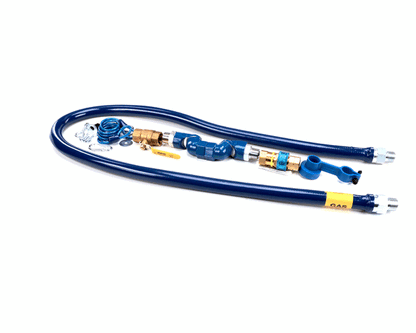 Dormont 1675Kit2S72 3/4 Dia., 72 Blue Hose, Snapfast, 2 Swiv (DR1675KIT2S72)