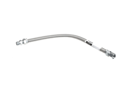 Dormont 20-2122-18 1/2 In Od, 3/8 In Id, Ss Gas Connector, (DR20-2122-18)