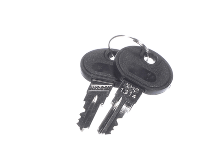 Duracold 46-3334 Key Set For Cylinder 1314 (DRA46-3334)
