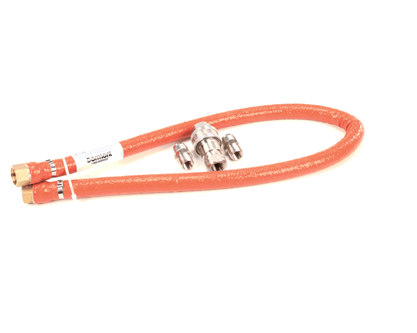 Dormont H50Bip2Q48 Steam Connector, 1/2 Dia., 48 L, 2-Way Q (DRH50BIP2Q48)