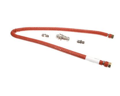 Dormont H50Bip2Q60 Steam Connector, 1/2 Dia., 60 L, 2-Way Q (DRH50BIP2Q60)