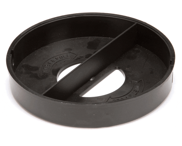 Dispense-Rite 004Adj2C-P Cap, End, Black Plastic, Holds (DSPR004ADJ2C-P)