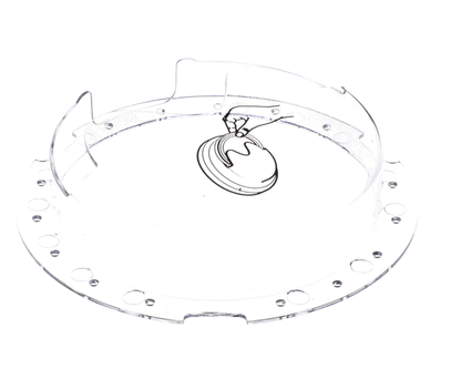 Dispense-Rite Lid-2C-Cvr Cover Only (Large Dome Lids) (DSPRLID-2C-CVR)