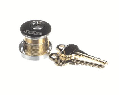 Detex 20-001 Mortise Cylinder, 1 1/8" C123 Keyw (DTX20-001)